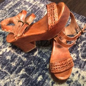 Bed Stu (Never Worn!) Wedges Size 10